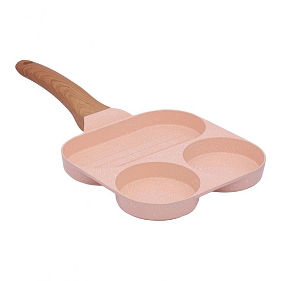 Frigideira 18cm Grill 3 Em1 Style Cook Quartzo